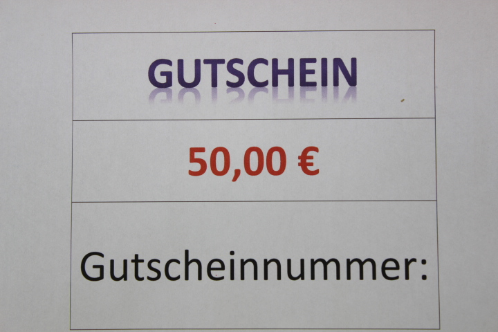Gutschein 50,00 €